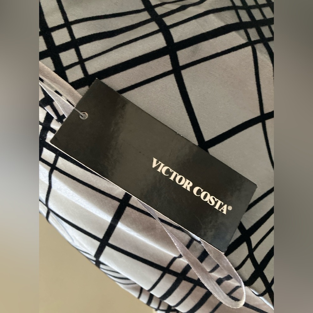 VINTAGE VICTOR COSTA MAXI SKIRT size 12 - Picture 6 of 12